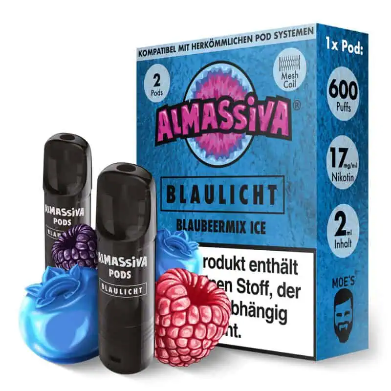 Al Massiva Blaubeermix Ice Pods