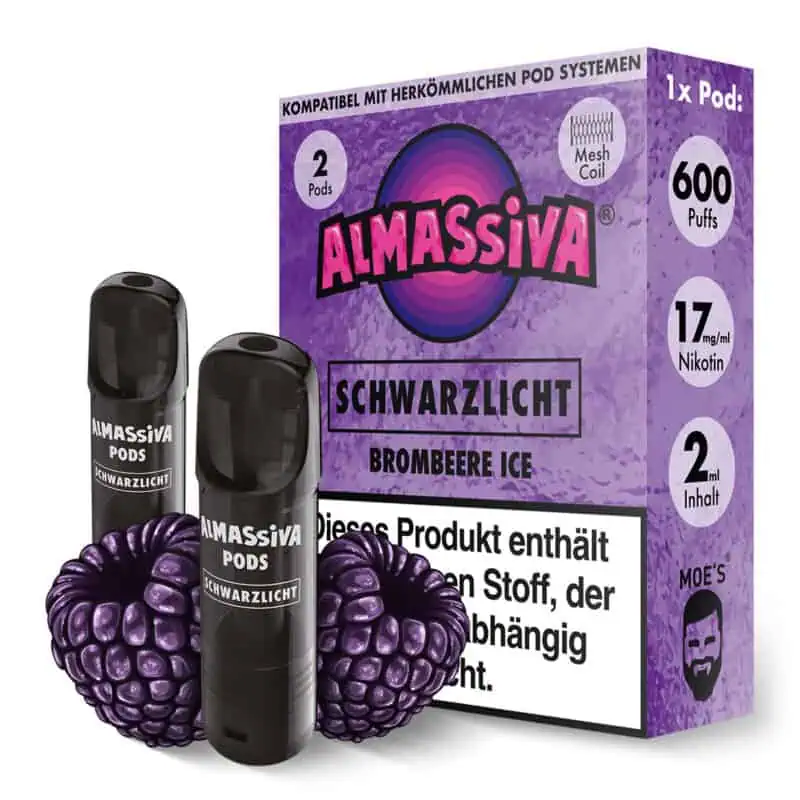 Al Massiva Brombeere Ice Pods